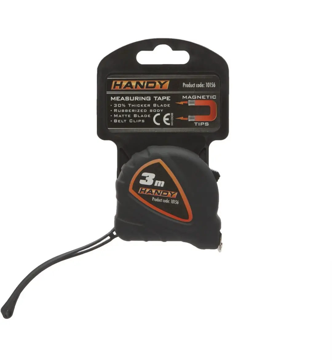 Handy Magnetische Rolmaat 3m 10156 - Geel/Zwart