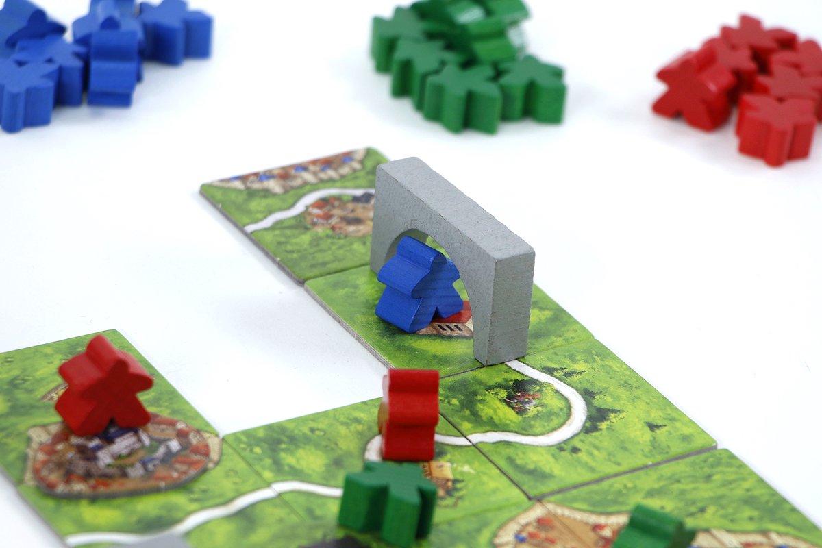 999 Games - Carcassonne: Burchten & Bruggen - Uitbreiding 8 - Nieuwe Versie - NL - EN