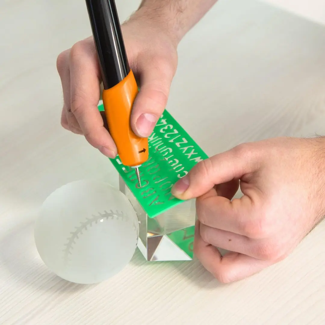 Handy Draadloze Graveerpen - 2 Accessoires