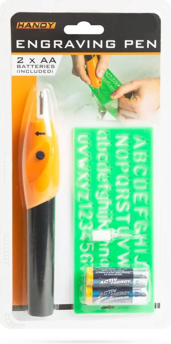 Handy Draadloze Graveerpen - 2 Accessoires