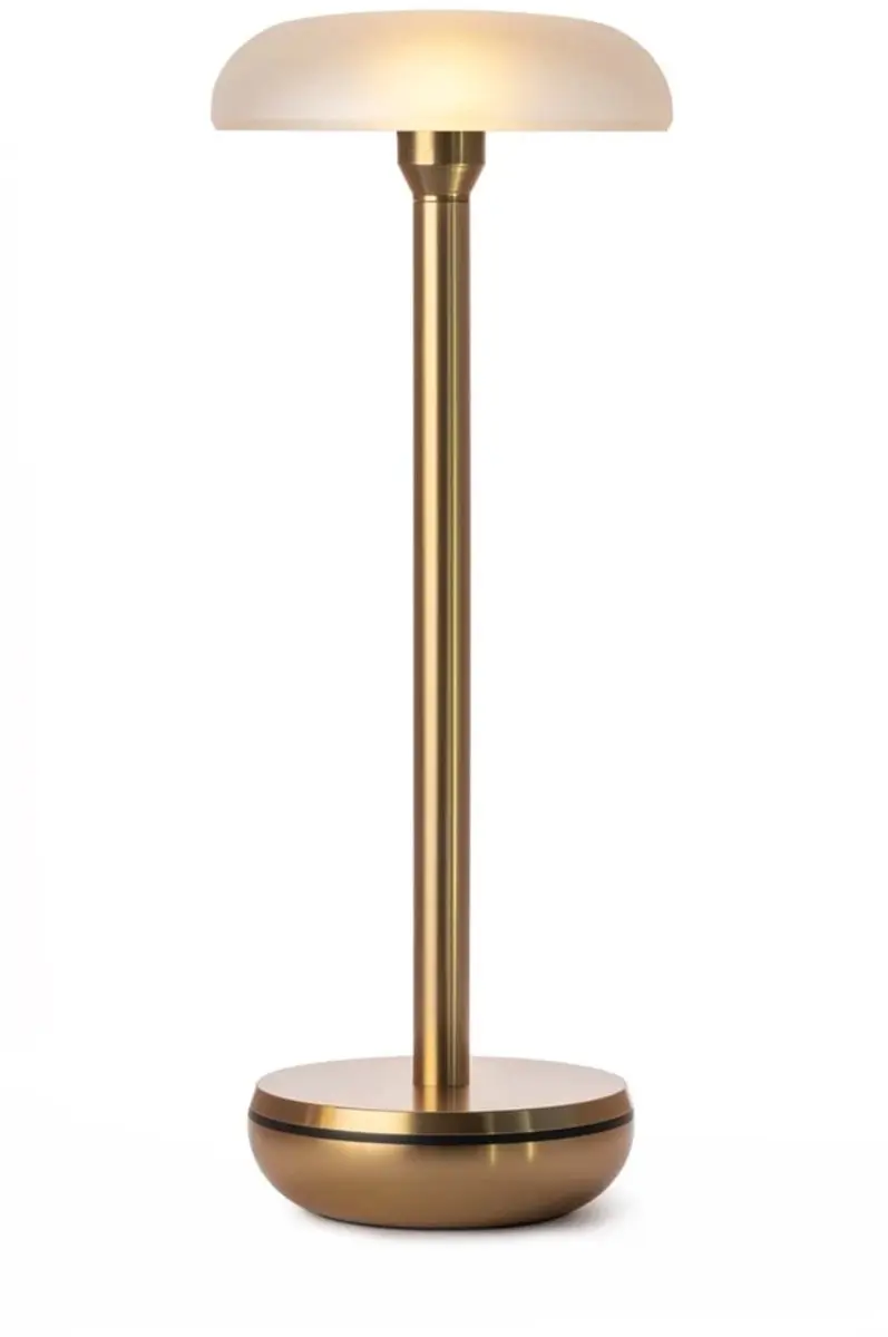 Humble Air tafellamp H25.75cm D9.85cm gold frosted