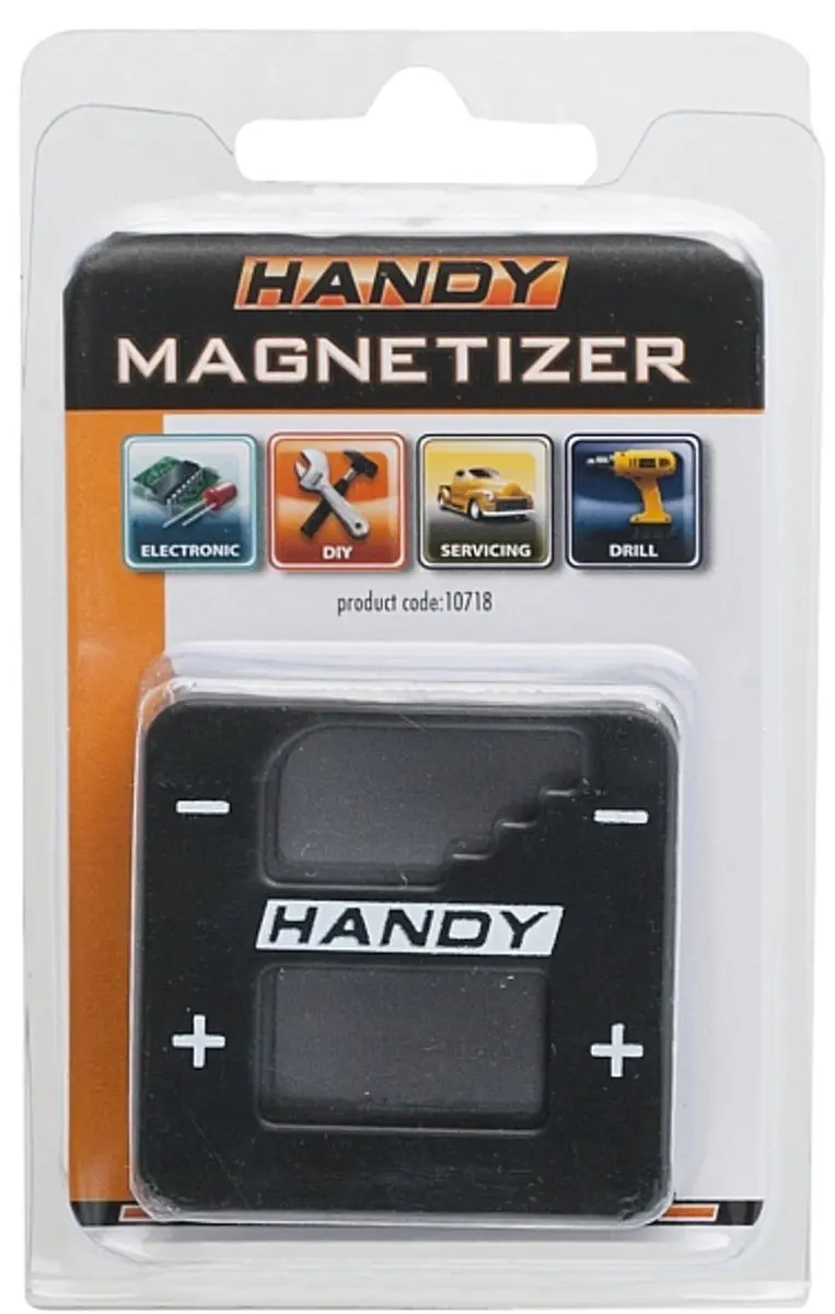 Handy Magnetizer 10718 - Gereedschap Magnetiseerder - Zwart