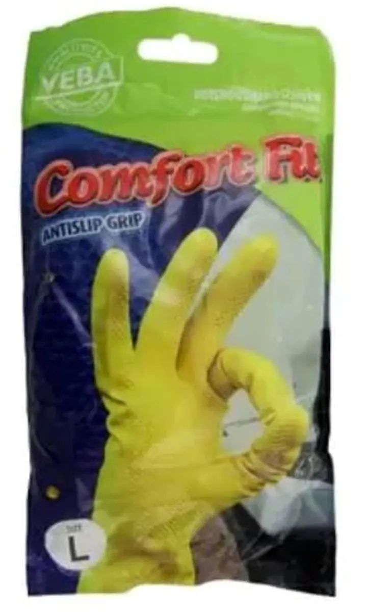 VEBA Huishoudhandschoenen Comfort Fit L - Wit