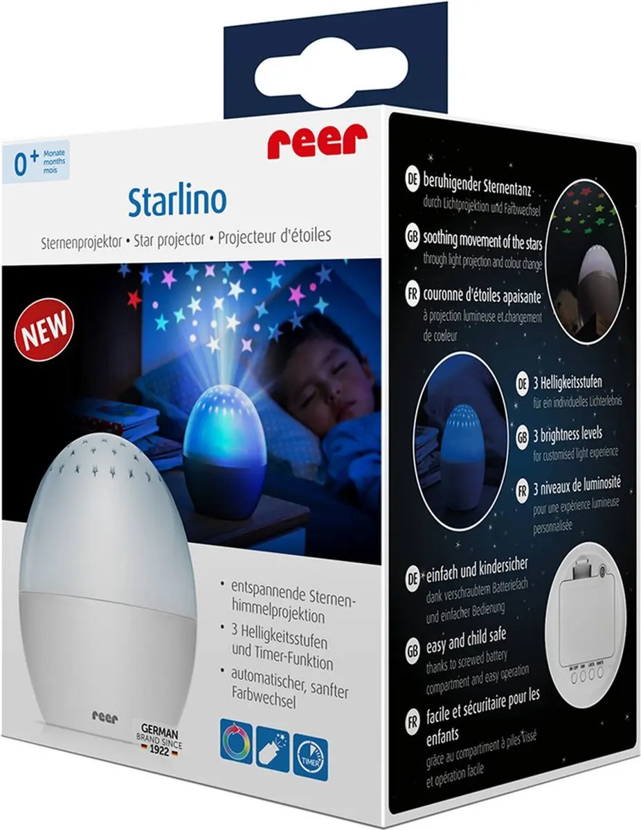 Reer Starlino Sterprojector - Wit