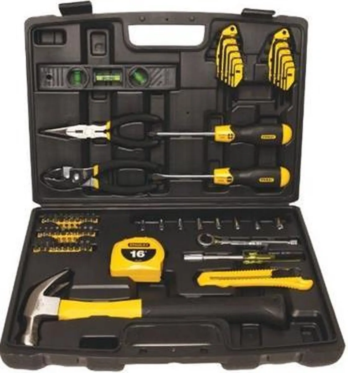 Stanley Gevulde Gereedschapsset STMT0-94248 - 65-delig - Geel/Zwart