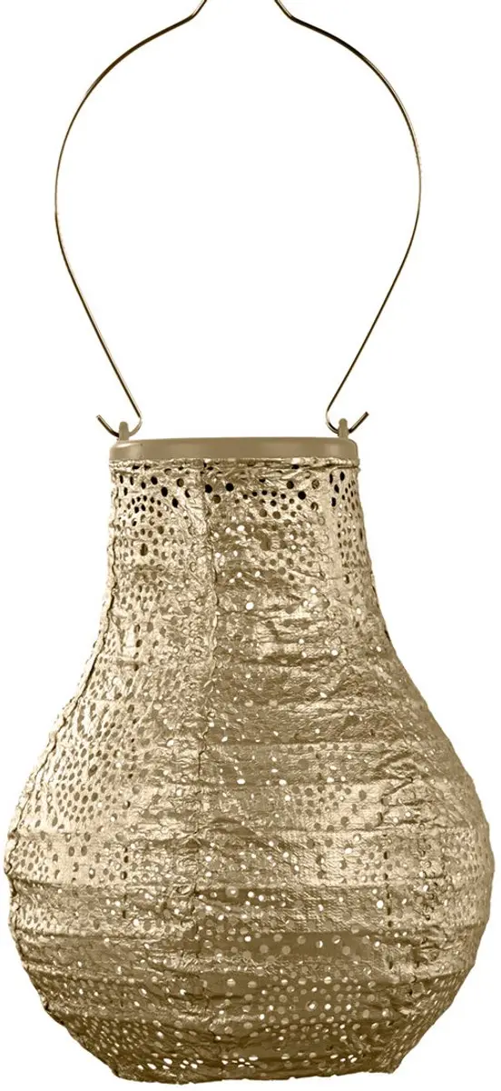 Lumiz Solar Lampion Saint-Tropez Set - 3 Stuks - Goud/Future Dusk