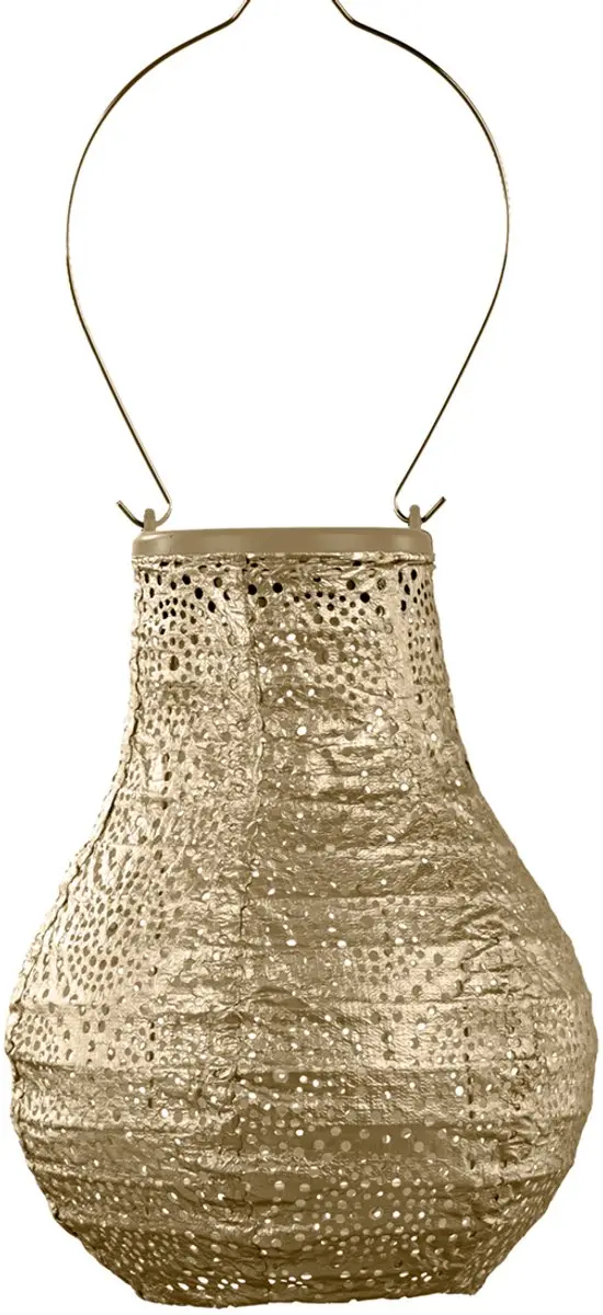 Lumiz Versailles Solar Tuinverlichting Set - 3 Stuks - Taupe/Roze/Goud