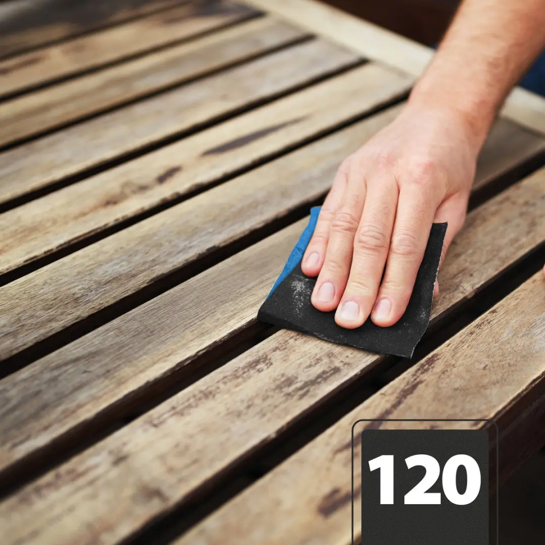 Handy Schuurpapier Korrel 120 - 5 Stuks 230x280mm Blauw