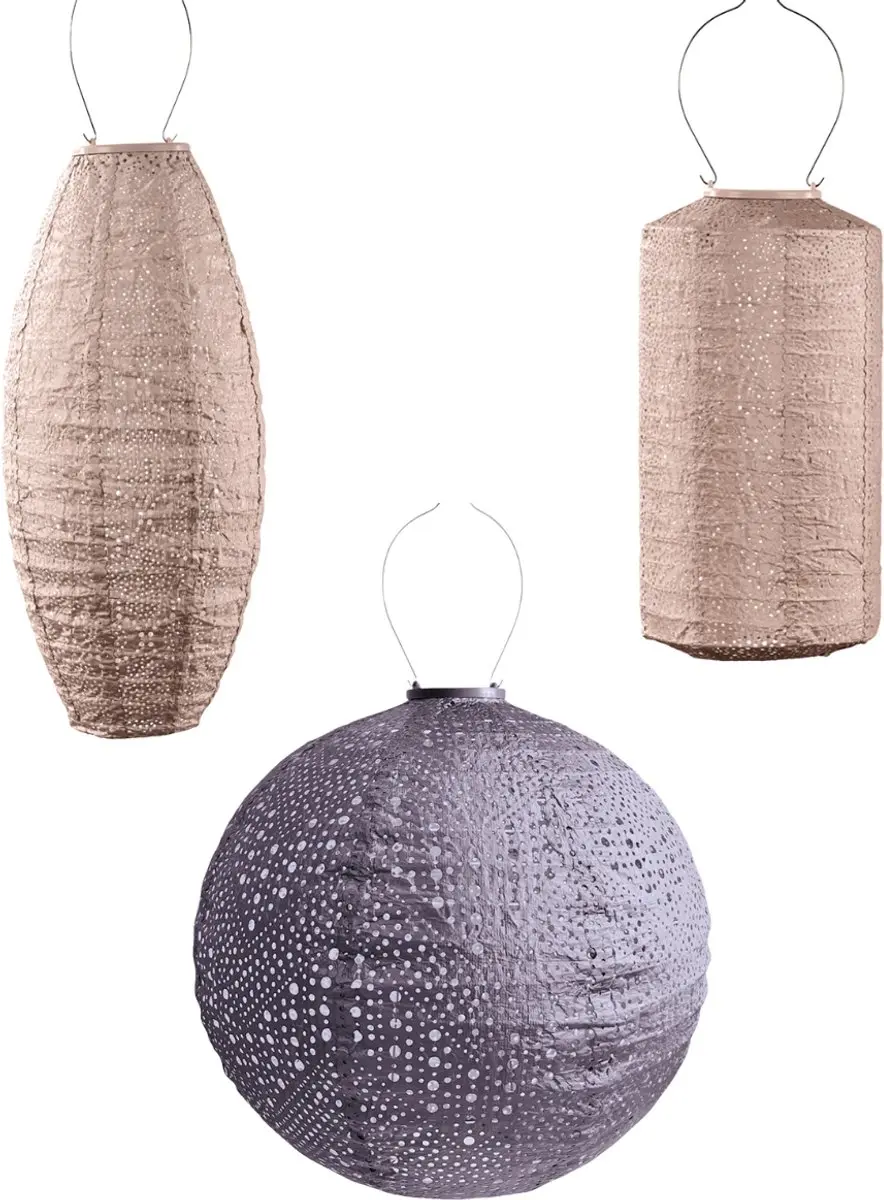 Lumiz Solar Lampion Rome Set