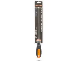 Handy Precisievijl Vierkant 10610 - Middelgrof - Grijs/Oranje/Zwart