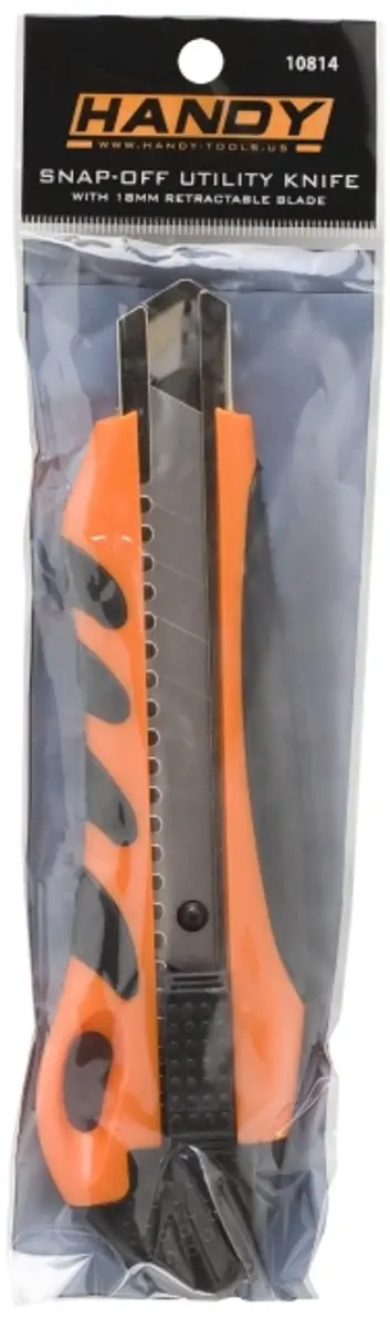 Handy Afbreekmes 18mm - Oranje/Zwart