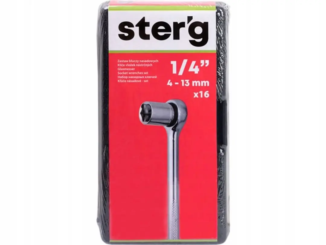 Condor Dopsleutelset 1/4" 4-13mm - 16-delig