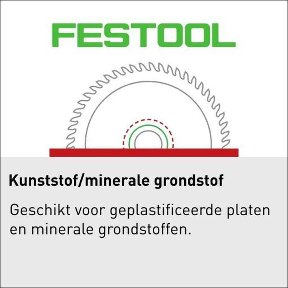 Festool Cirkelzaagblad 493200 - Laminaat Ø210mm 60T