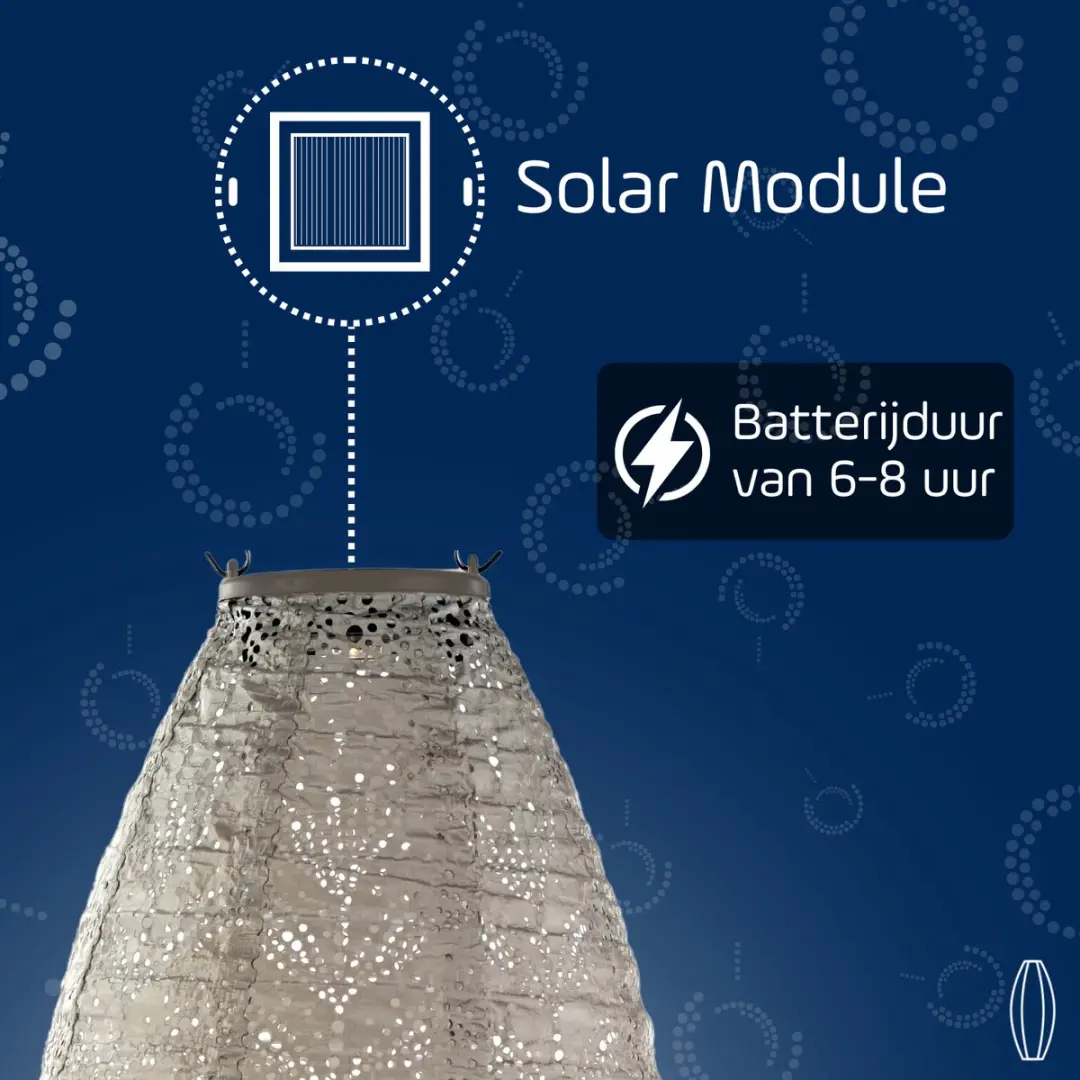 LUMIZ Solar Tuinverlichting Laurier Set - 2 Stuks - Donkergroen
