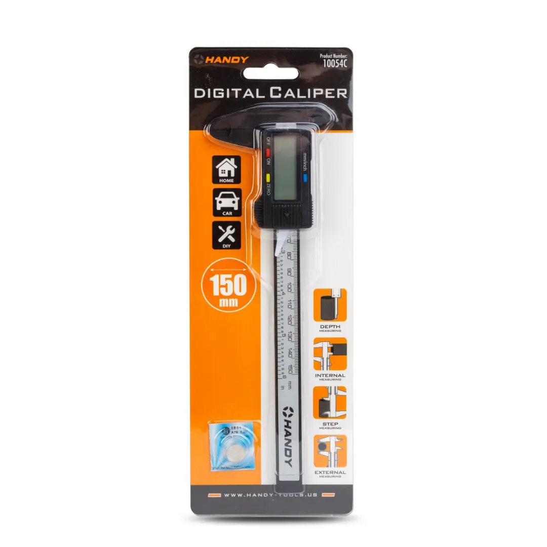 Handy Digitale Schuifmaat 150mm 10054C - Meerkleurig