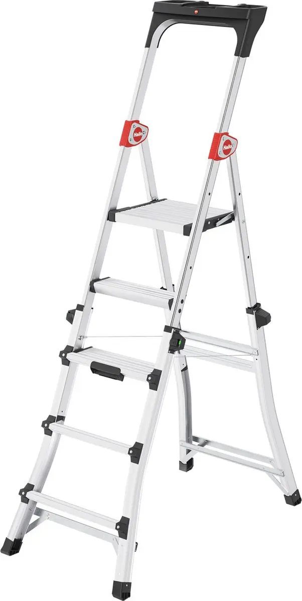 Hailo Trapladder TL100 Aluminium 56x143cm