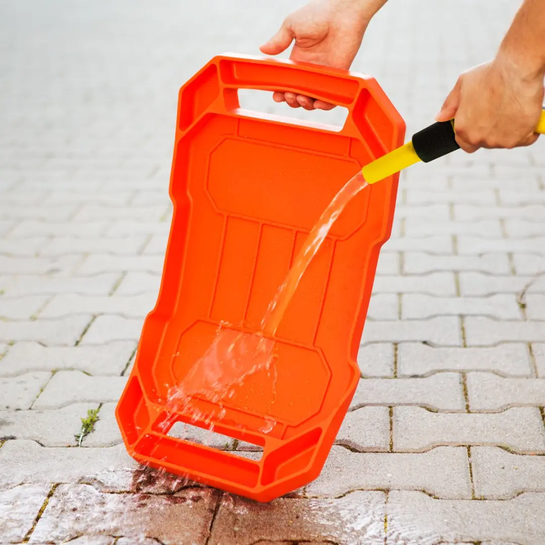 Handy Rubberen Gereedschapstray 11985C - 26x23,5x2,5cm - Oranje - afbeelding 6 van 6