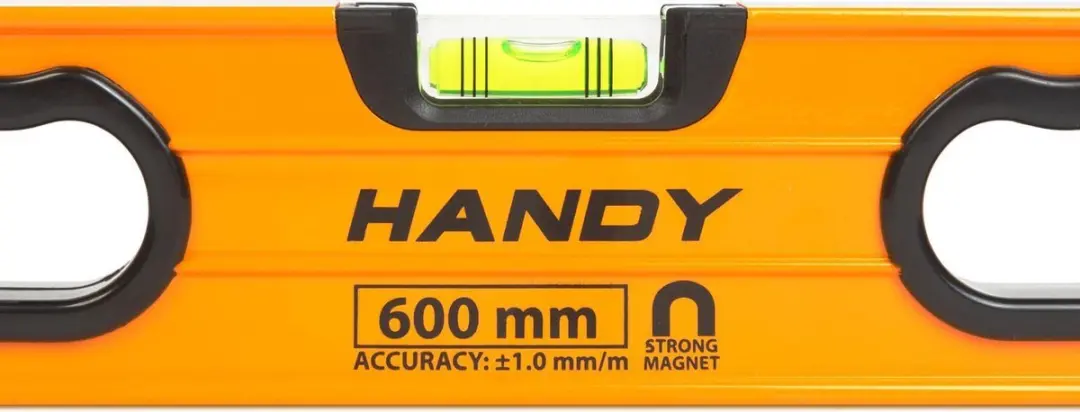Handy Waterpas 60cm Magnetisch - 3 Libellen - Geel