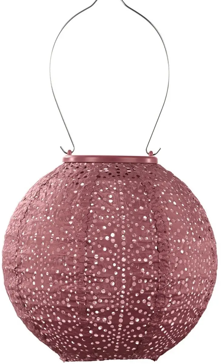 Lumiz Solar Lampion Tuinverlichting - 3 Stuks - Grijsblauw/Koper/Goud