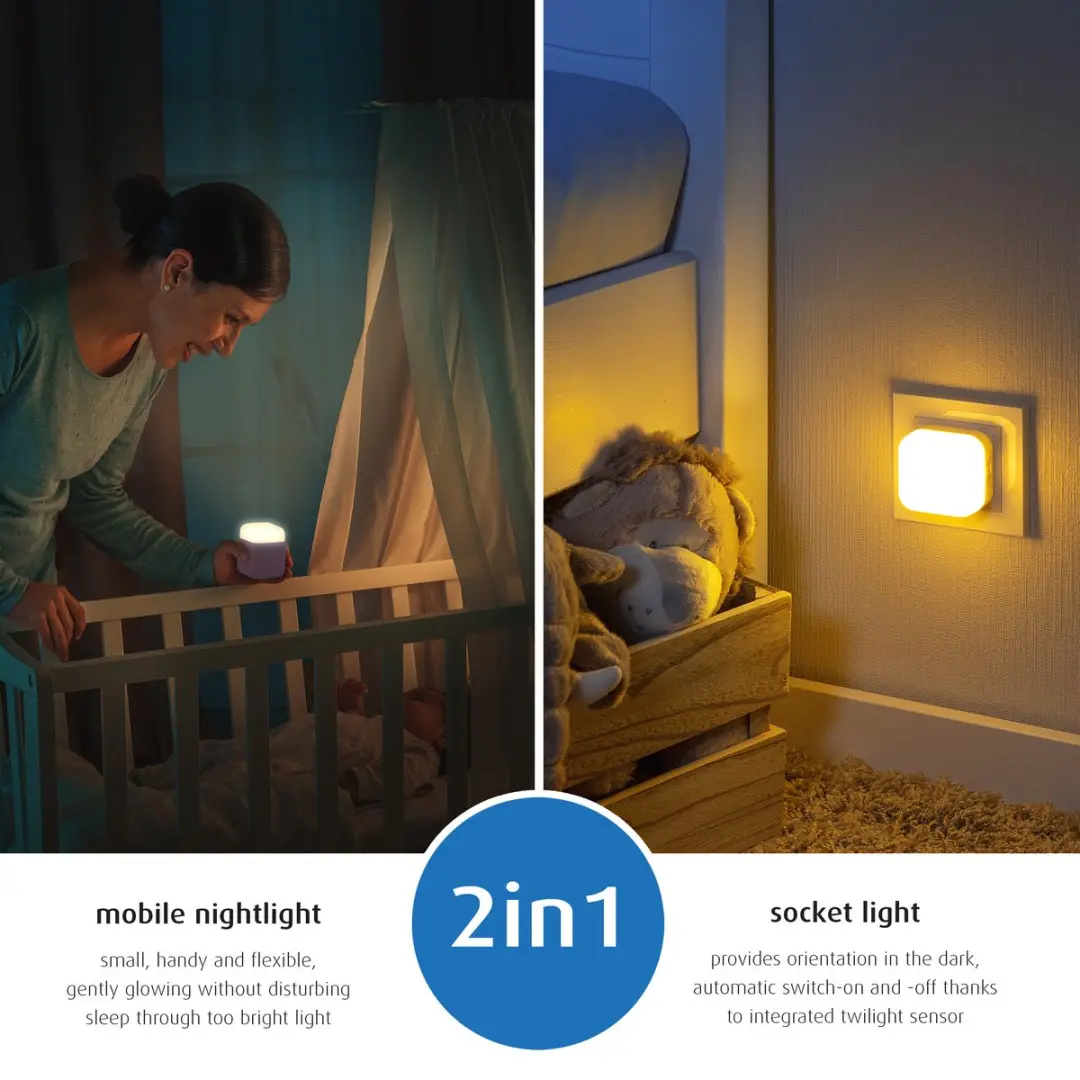 Reer 2in1 SleepLight Kersenbloesem Roze - Nachtlampje