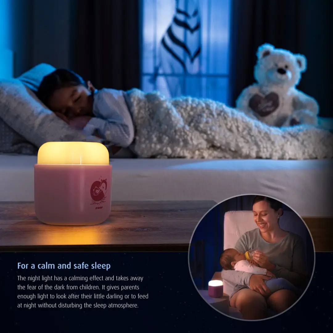 Reer 2in1 SleepLight Kersenbloesem Roze - Nachtlampje