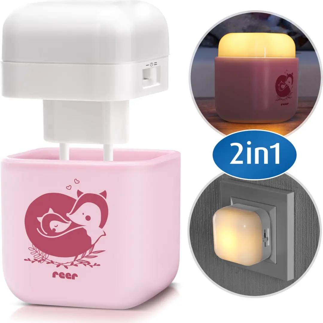 Reer 2in1 SleepLight Kersenbloesem Roze - Nachtlampje - afbeelding 6 van 6