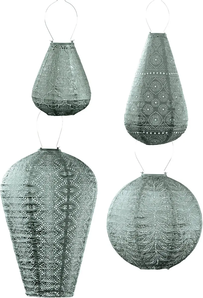 Lumiz Solar Lampion Sage Green