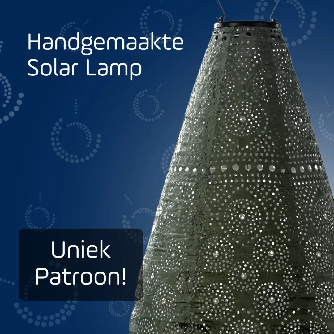 Lumiz Spectare Drop Zonne Tuinverlichting 28cm - Groen