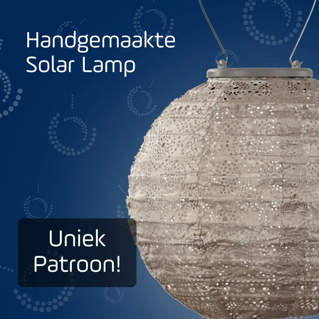 Lumiz Solar Buitenlamp Spectare Rond 20cm - Taupe