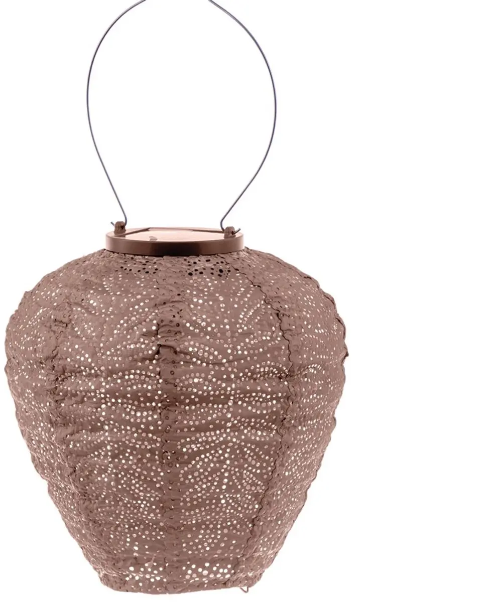 Lumiz Tuinlamp Solar Lampion Whit Sunday Set - 3 Stuks - Mocha Mousse