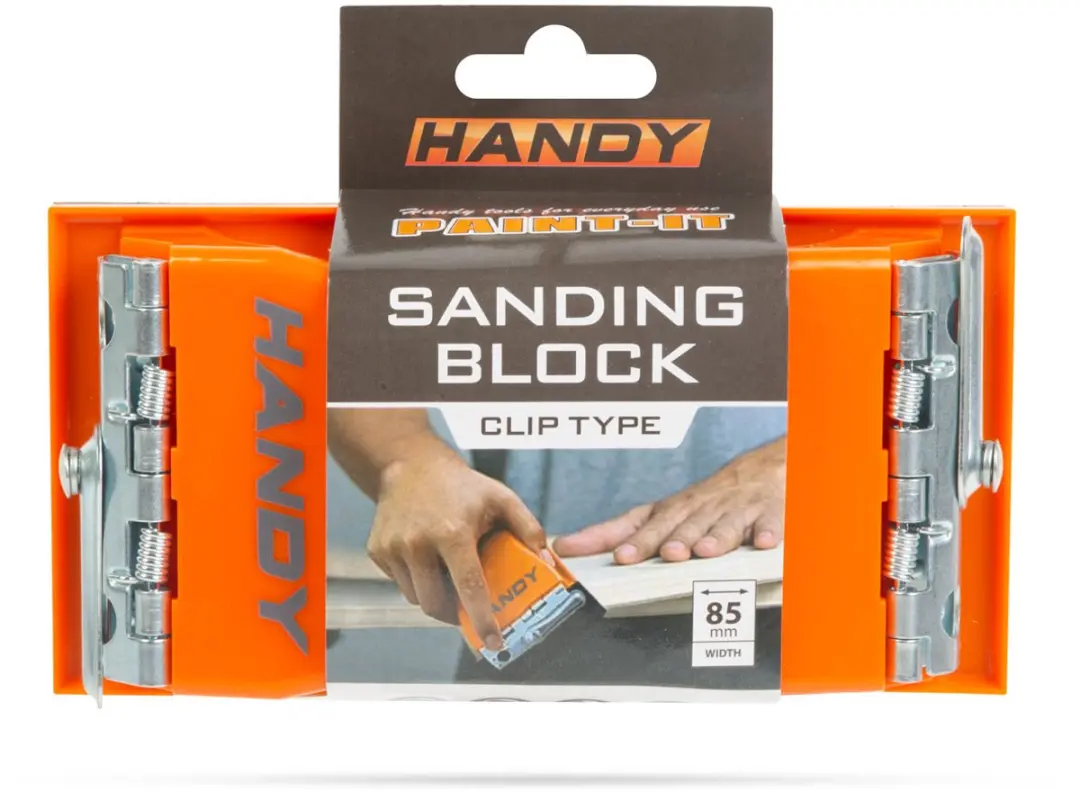 Handy Schuurblok 165x85mm 11189C - Compatibel met schuurpapier/schuurnet