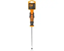 Handy Platte Schroevendraaier 8mm SL 10521 - 200mm - Oranje/Zwart