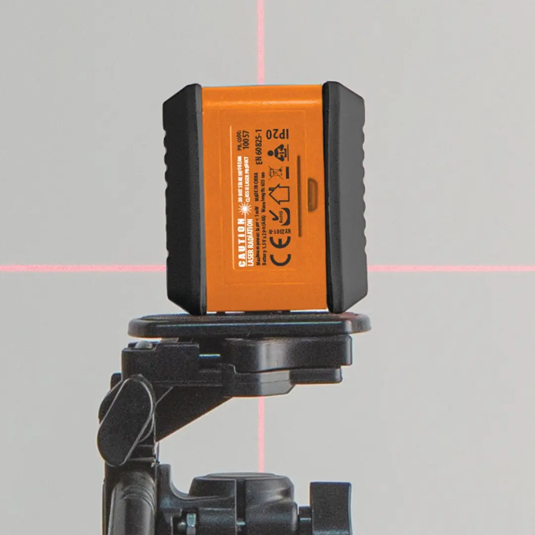 Handy Kruislijnlaser 10057 - 2 Lijnen - Max 10m - Zelfnivellerend