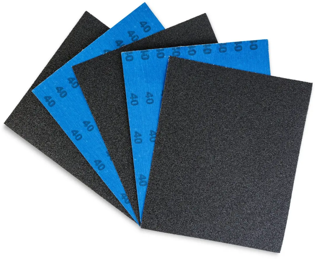 Handy Schuurpapier Korrel 40 - 5 Stuks - 230x280mm - Blauw