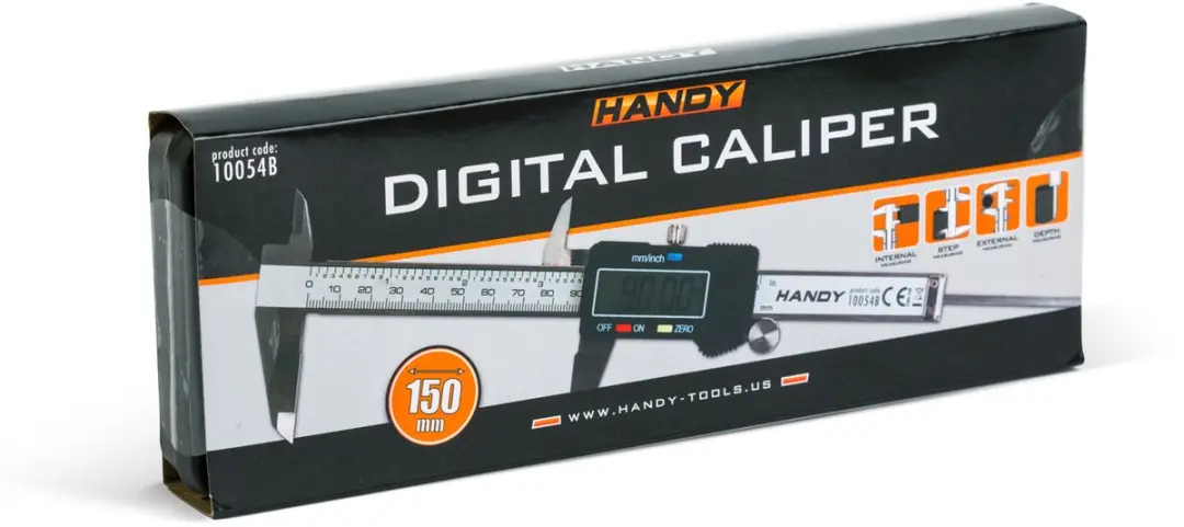 Handy Digitale Schuifmaat 150mm - Zilver