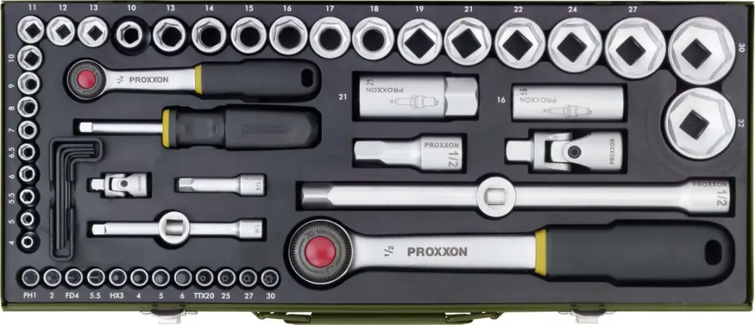 Proxxon Industrial 23040 Dopsleutelset