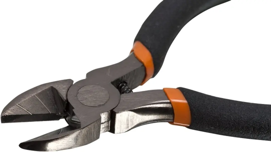 Handy Zijsnijtang 115mm - Chroom-vanadium staal - Zwart/Oranje