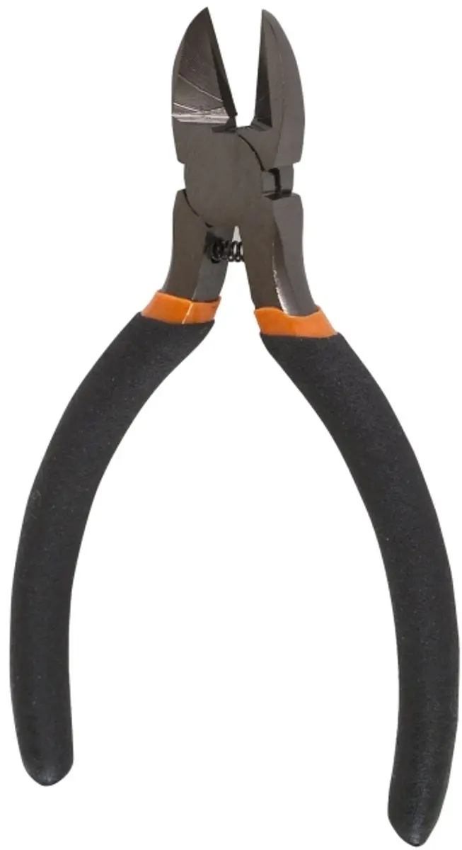 Handy Zijsnijtang 115mm - Chroom-vanadium staal - Zwart/Oranje