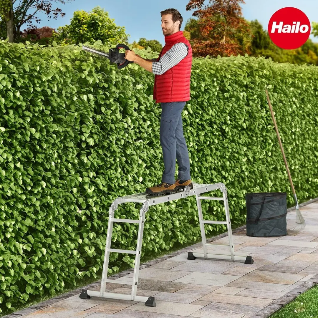 Hailo 7412-037 Universele Aluminium Ladder 4x3m