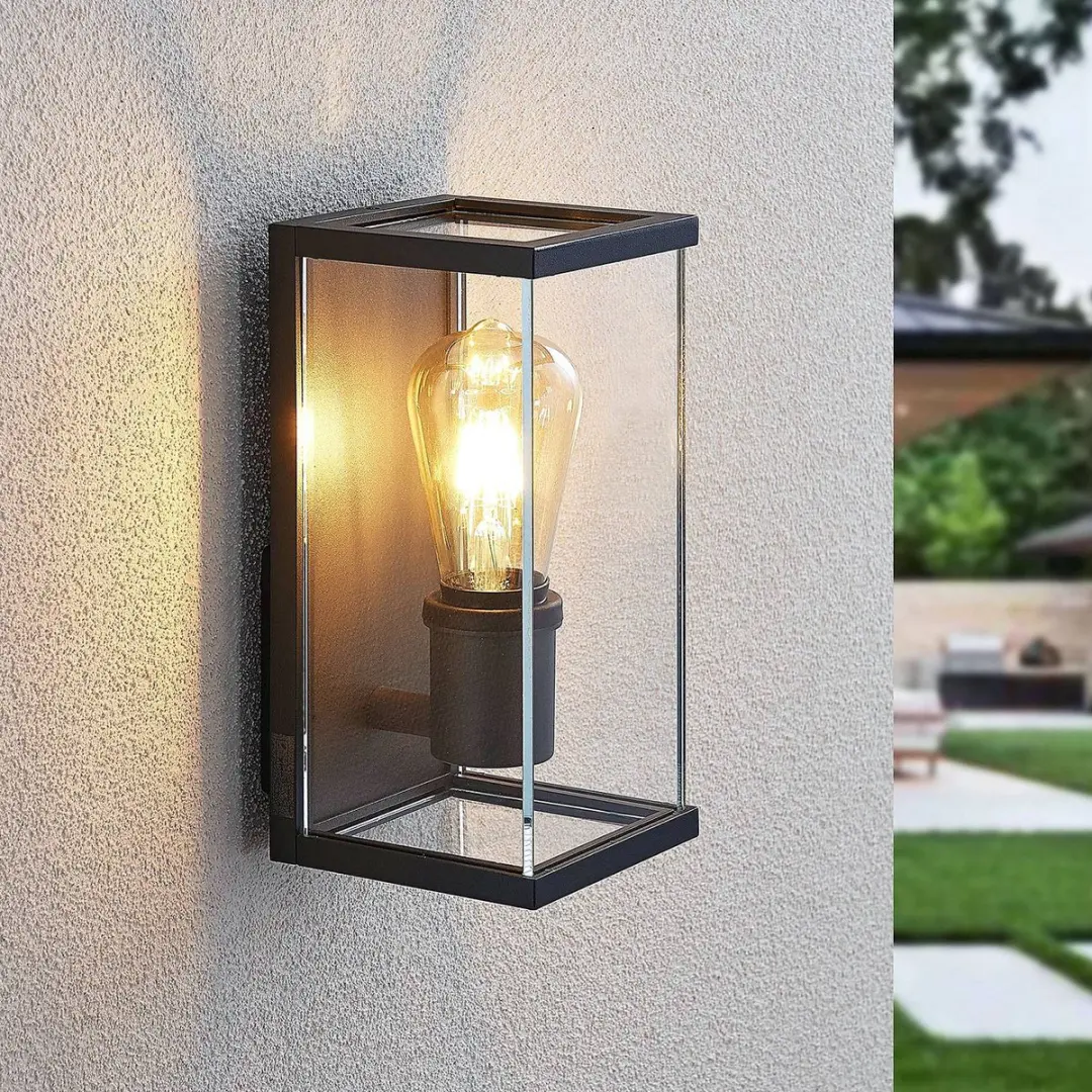 Lindby Wandlamp Buiten 1 Licht - Antraciet
