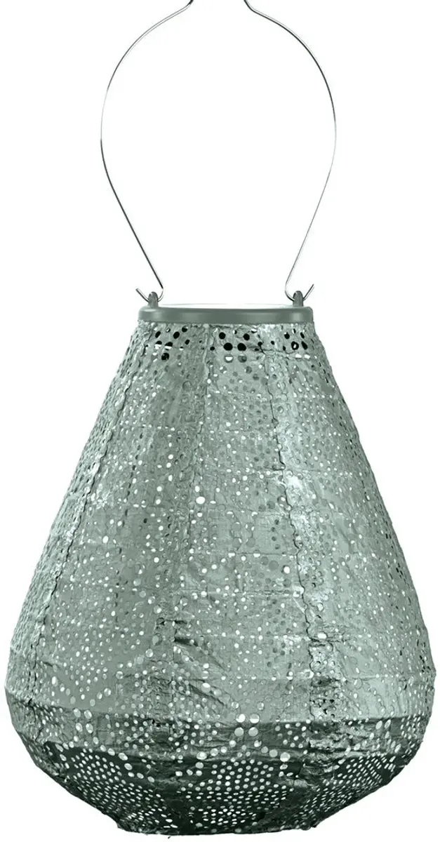 LUMIZ Whitehaven Tulip Lampionnen - 2 Stuks - Sage Green/Grijs Blauw