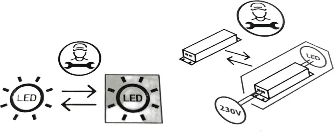 Paul Neuhaus Amanda LED Plafondlamp 2-licht - Zwart