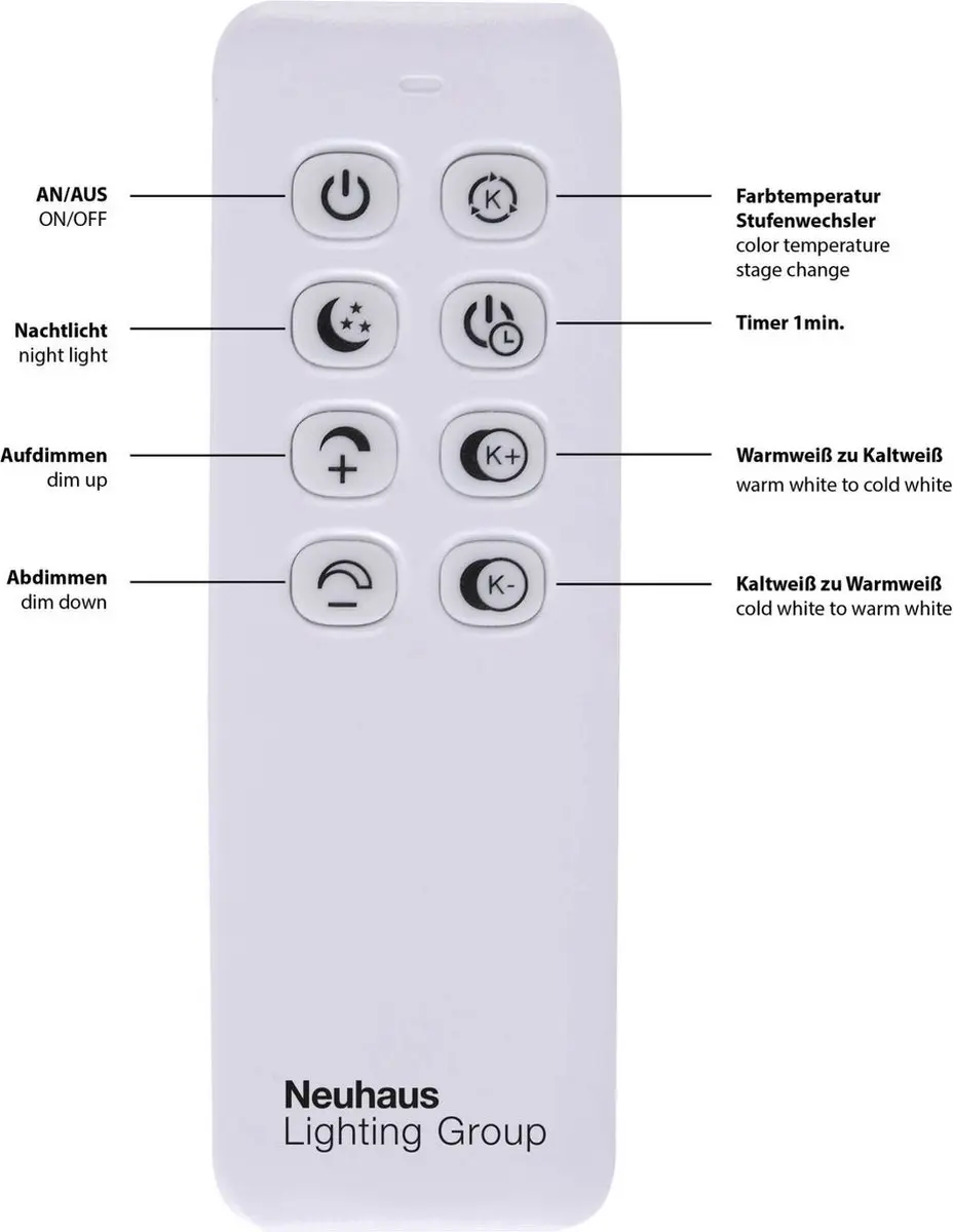 Paul Neuhaus Amanda LED Plafondlamp 2-licht - Zwart