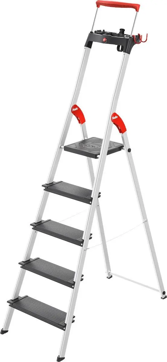 Hailo L100 Trapladder 5 Treden