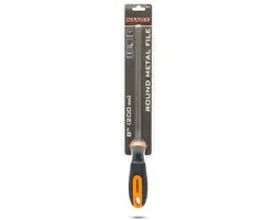 Handy Precisievijl 10613 - Bastard Cut - Middelgrof - Grijs/Zwart/Oranje