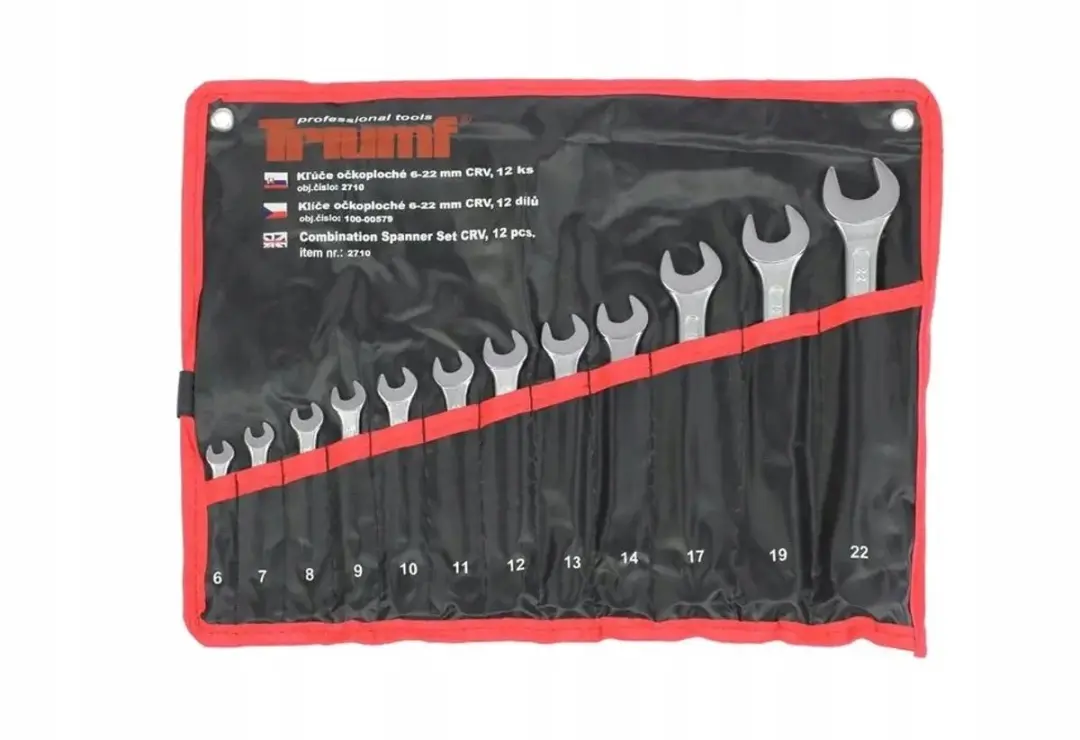 Condor Ringsleutelset 35/12T 12-delig 6-22mm