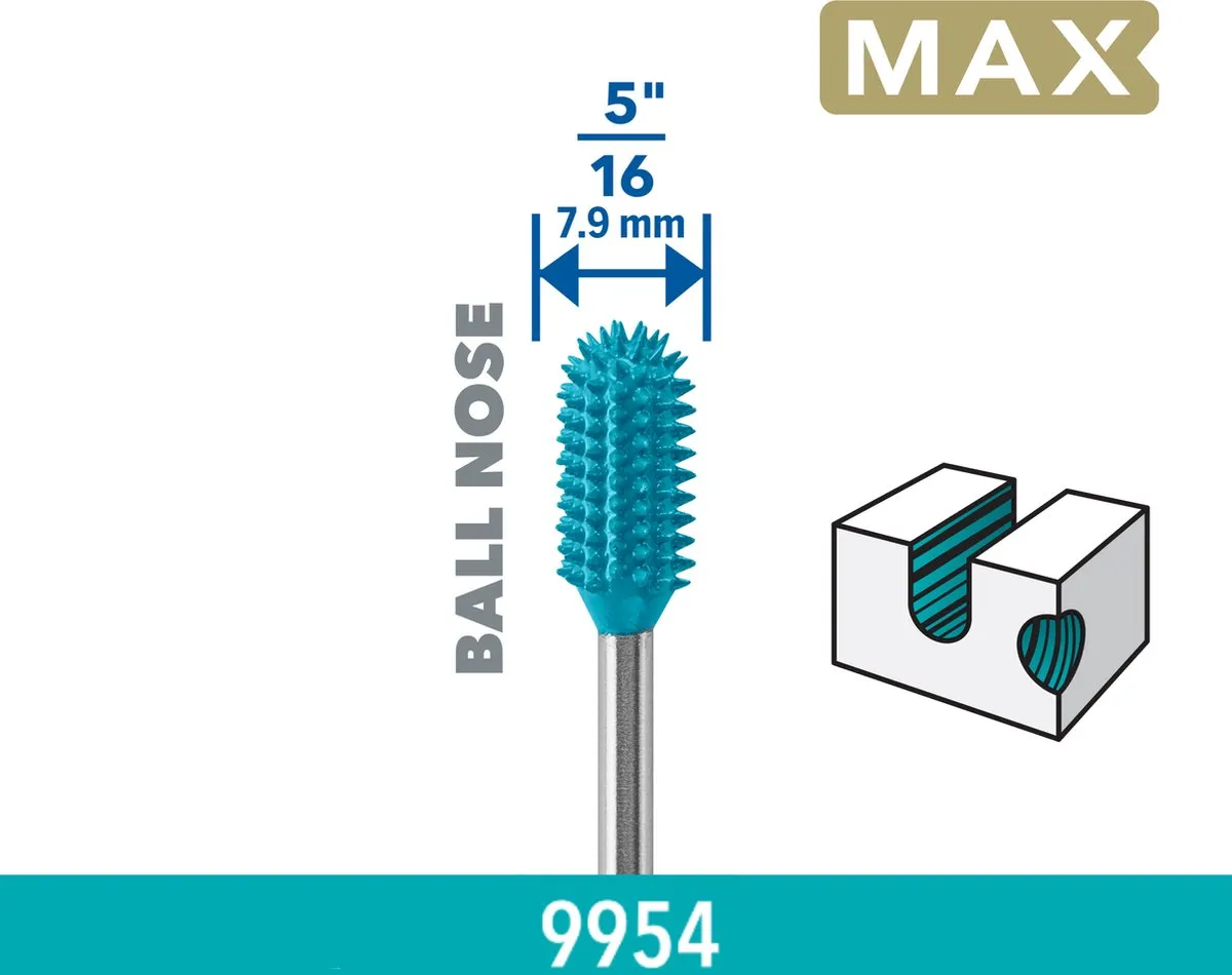 Dremel 9954 MAX Carver Raspfrees - Roterend