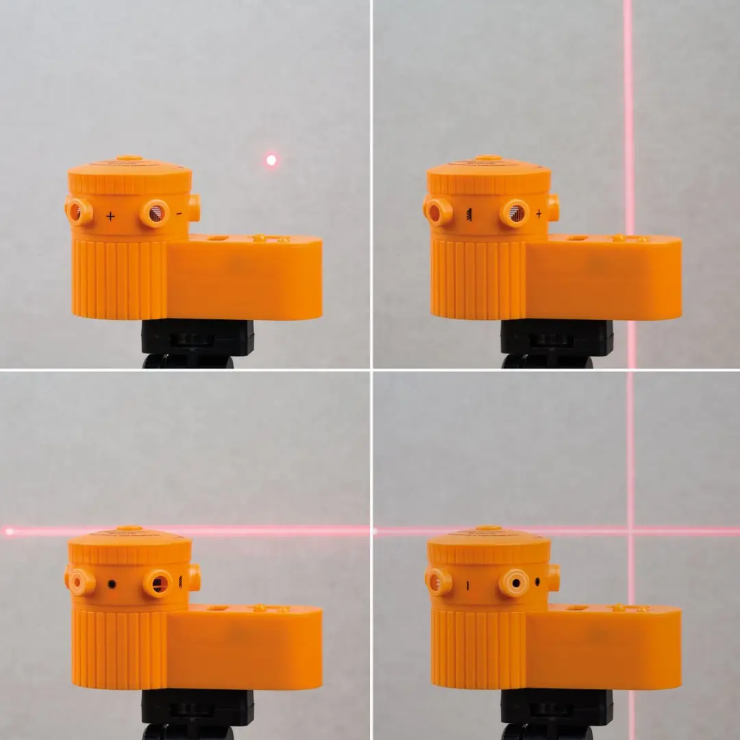 Handy Mini Laserwaterpas 10289 - Rood Laser - ±0,5mm - Met statief