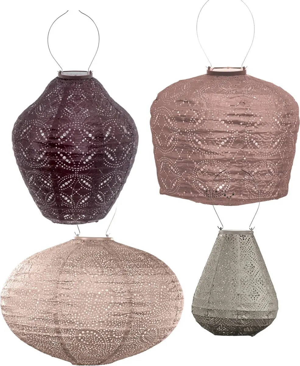Lumiz Tuinlamp Solar Lampion Bali Set