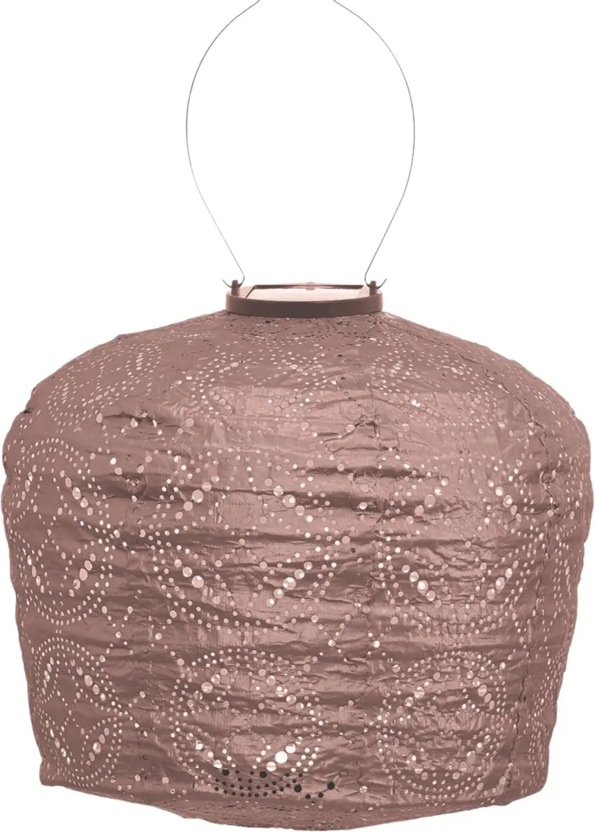 Lumiz Tuinlamp Solar Lampion Bali Set - 4 Stuks